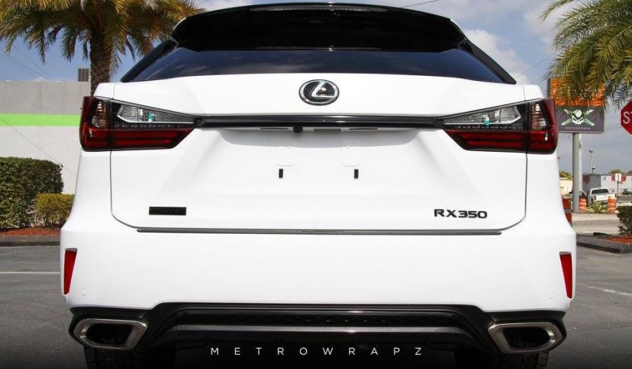  Lexus RX350 Silky Smooth Satin White by MetroWrapz 2017 года  (фото 3 из 4)